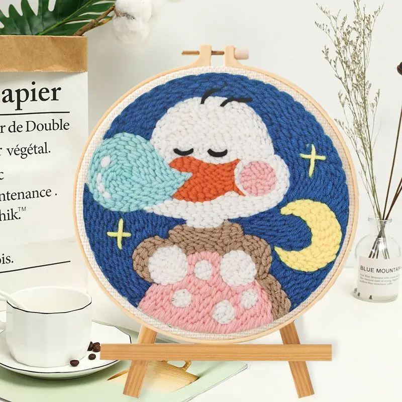 SoftLoop – Mjukt & kreativt – DIY Punch Needle Hemdekorationsset