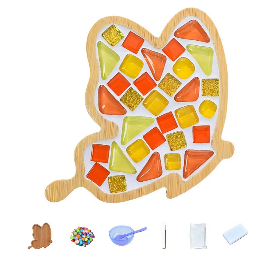 MosaicFun – Kreativt & färgglatt – DIY-mosaikunderlägg
