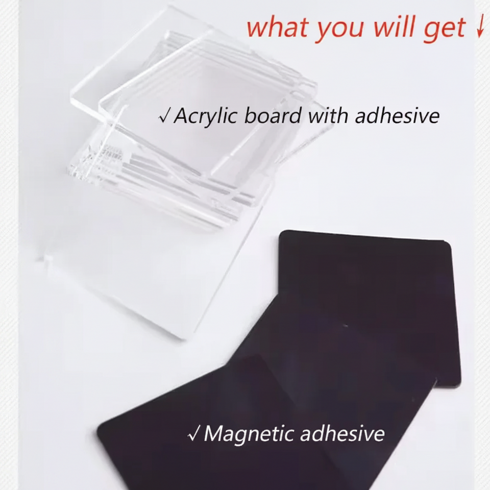FridgeArt – Kreativt & personligt – DIY-set med akrylmagneter till kylskåpet