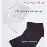 FridgeArt – Kreativt & personligt – DIY-set med akrylmagneter till kylskåpet