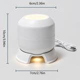 FrostyLight – Magiskt & stämningsfullt – roterande projektorlampa (jul & halloween)