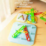 ShapeGenius – Kreativt & pedagogiskt – Geometriskt pegboard-pussel