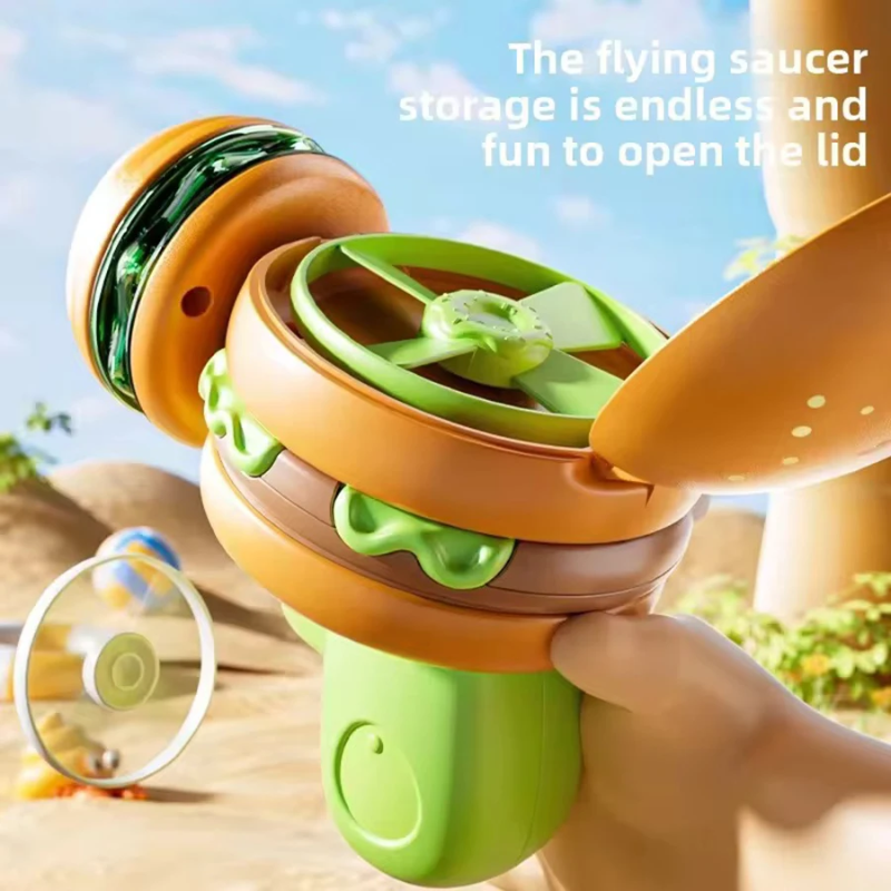 Flying Disk Toy – Kreativt & Rörelsefyllt – Gyro Gun