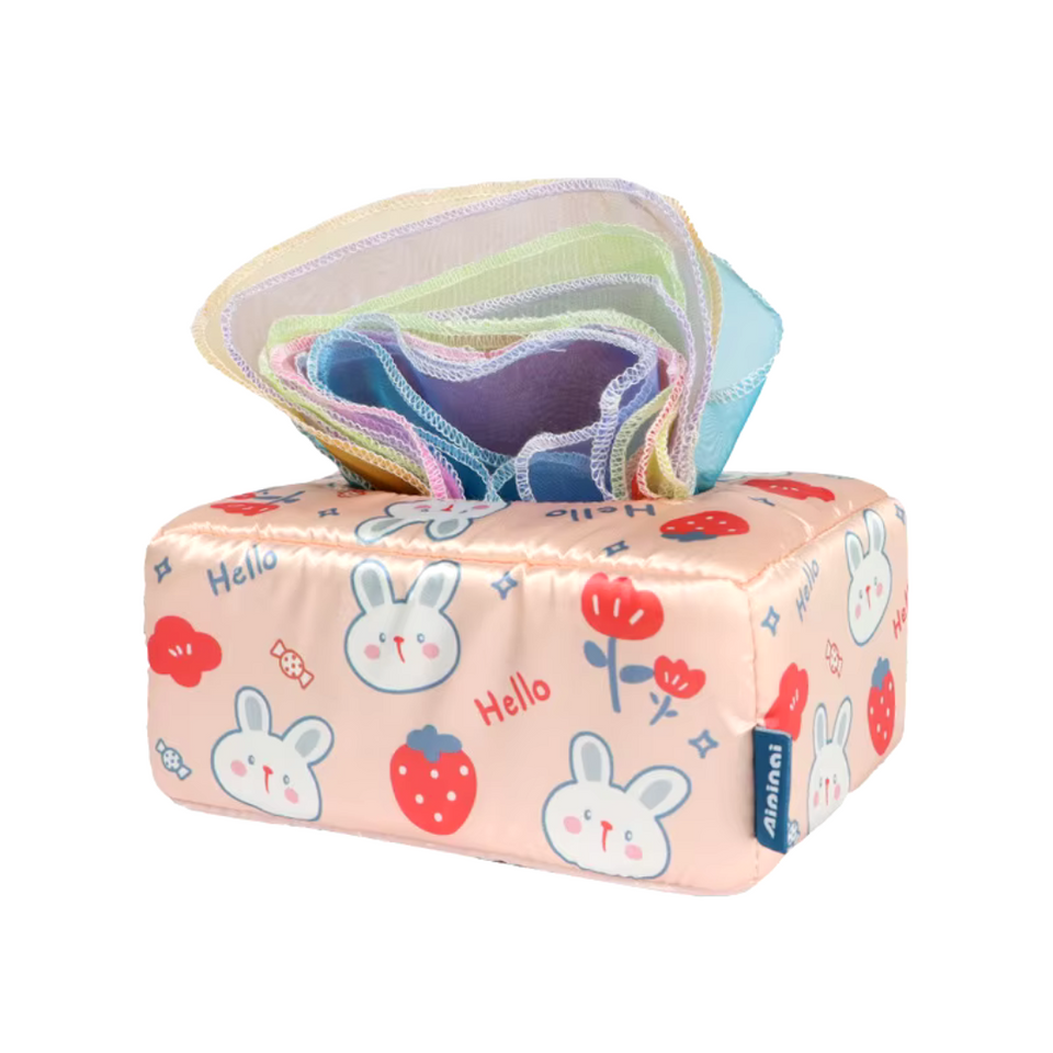 KleurenKracht – Utveckling & sinnen - Montessori sensorisk pappersnäsduksask