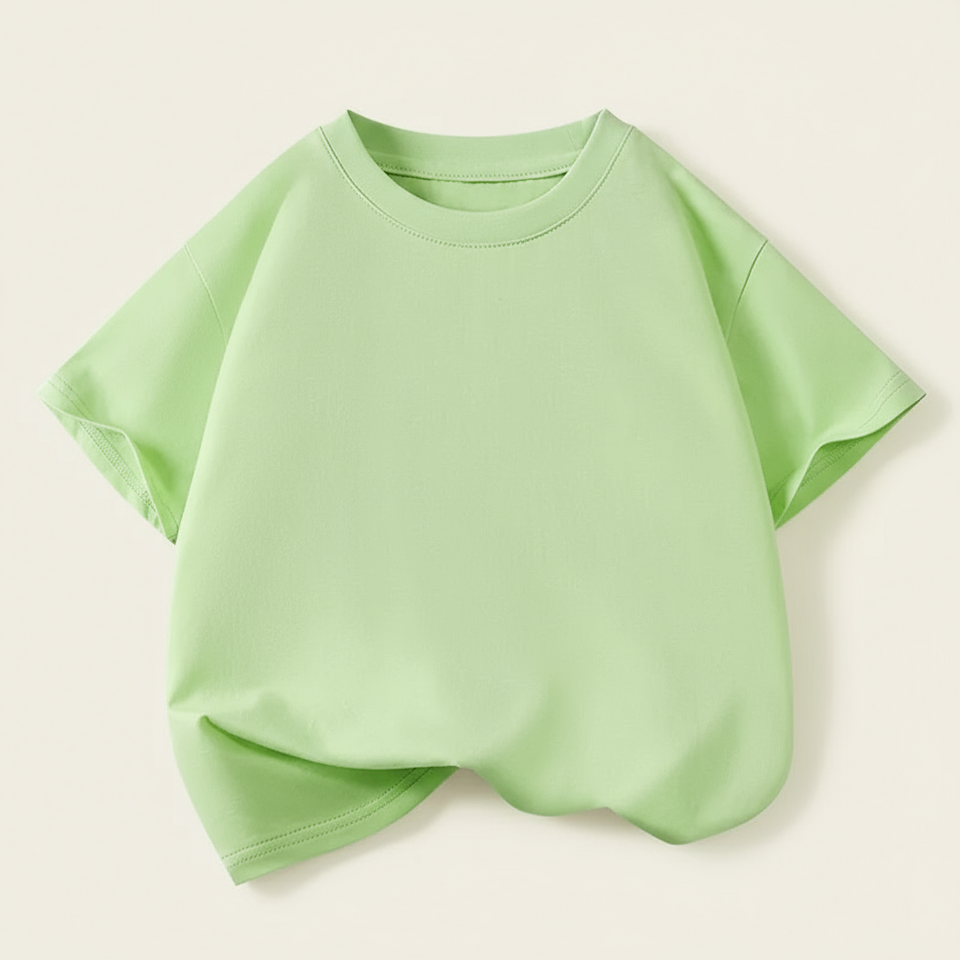 SimpleWear – Casual & Mjuk – Relax Fit T-shirt med rund hals