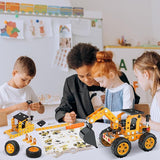 MetalBuild – Tufft & pedagogiskt – Konstruktionsfordonsset