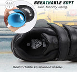 MonoWalk – Lätt & slitstark - Sneakers i läder med kardborreband