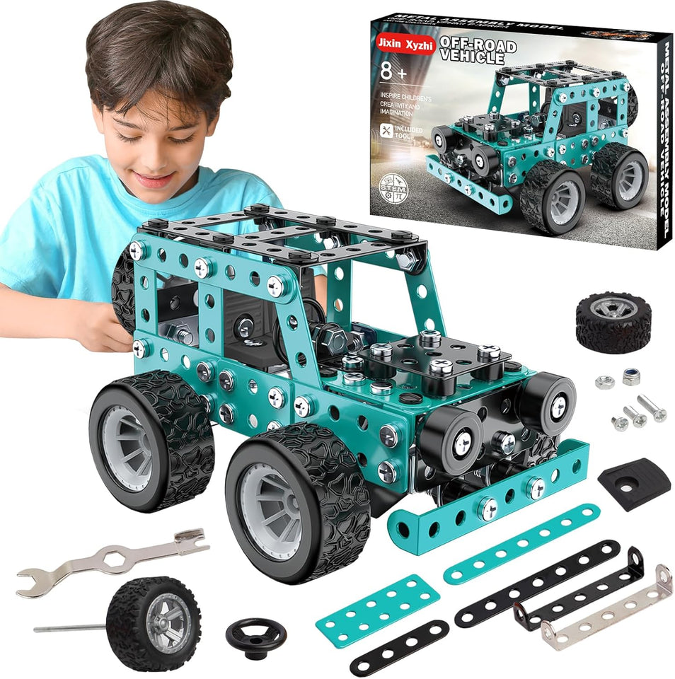 MetalBuild – Tufft & pedagogiskt – Konstruktionsfordonsset