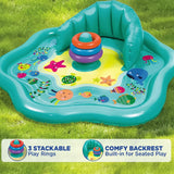 SplashPlay – Säker & rolig – Babypool med solskydd