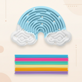 FidgetFrost – Lekfullt & mjukt – Silikon Busy Board