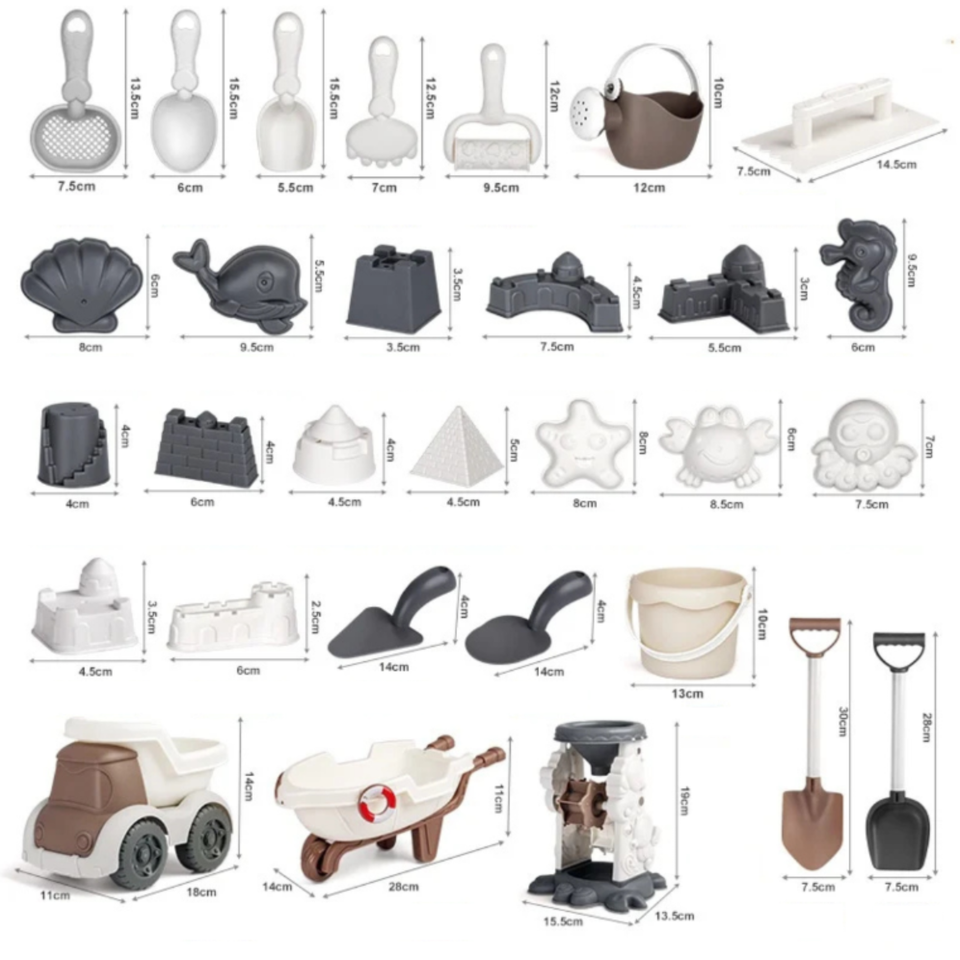 Beach Set™ - Uppmuntrar kreativitet och färdigheter - Beach Fun Set för barn
