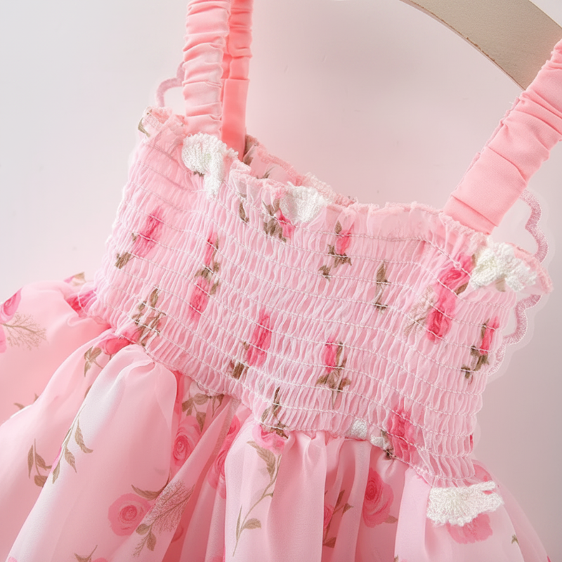 Girls Butterfly Dress – Söt & luftig – barnklänning