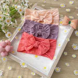 Mini Fashion – Moderiktig och mjuk – Pannband med rosett för barn