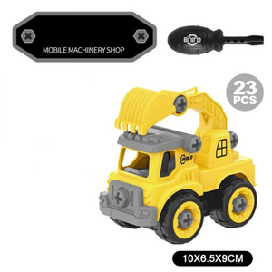 Construction Trucks™ - Teknik och fantasi med byggfordon - DIY-byggfordon