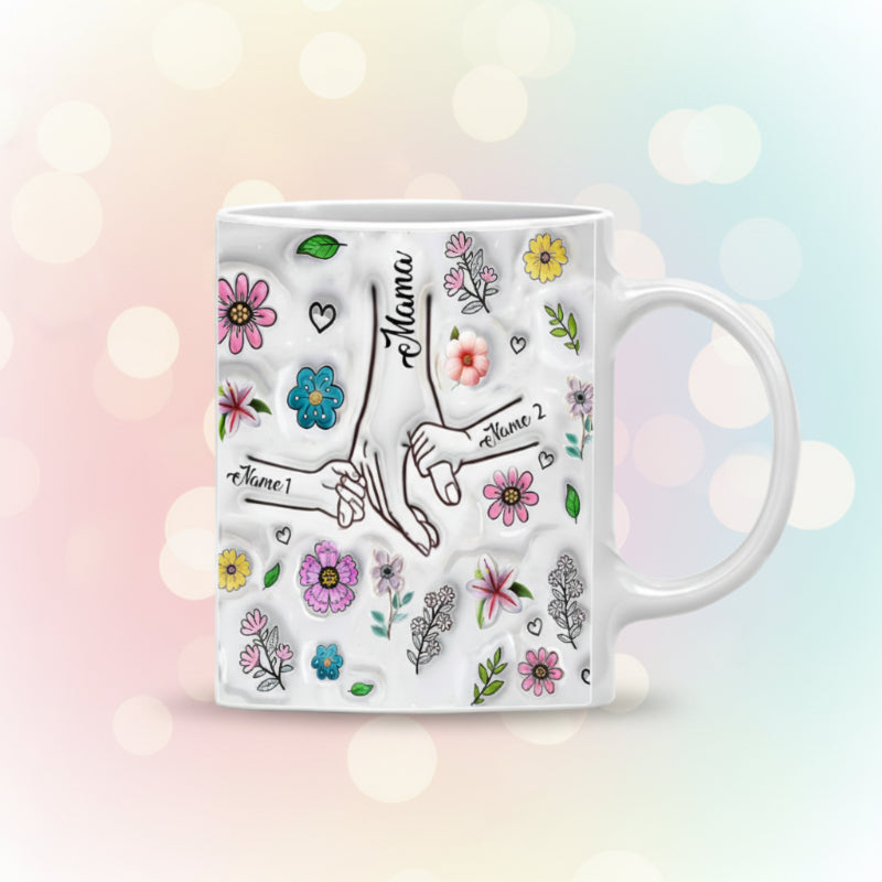 Personalized Kids Name Mug – En unik morsdagspresent – En personlig mugg