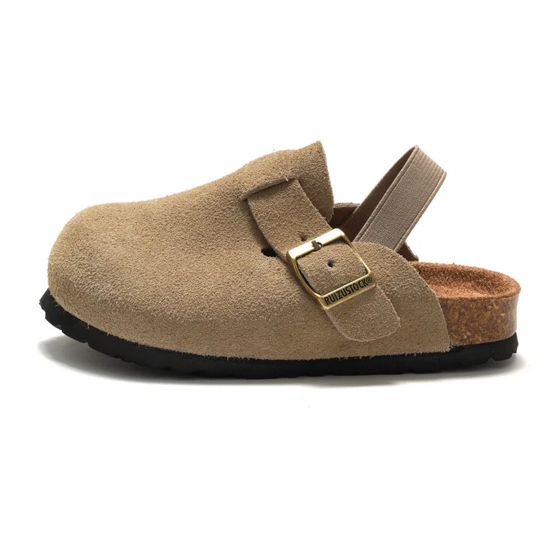 LittleWalk – Bekväma & trendiga – sandaler i mocka