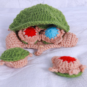 Turtle Crochet Memory Game™ - Träna minnet - Sköldpadda memoryspel