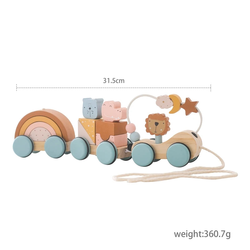 TrainCount –  Klassiskt & pedagogiskt – Trätåg från Montessori