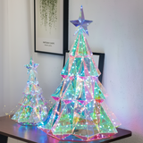CrystalGlow – Festligt och stämningsfullt – Dekorativ LED-julgran