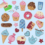 GemArt – Skuggiga & glänsande – Diamantmålningsklistermärken