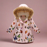 CozyTrend – Elegant & mysig – Vadderad vinterjacka för flickor