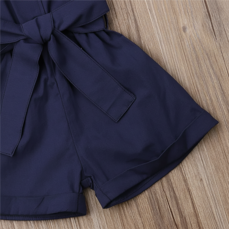 LittleLady – Elegant & Trends – Jumpsuit med knytband i midjan