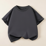 SimpleWear – Casual & Mjuk – Relax Fit T-shirt med rund hals