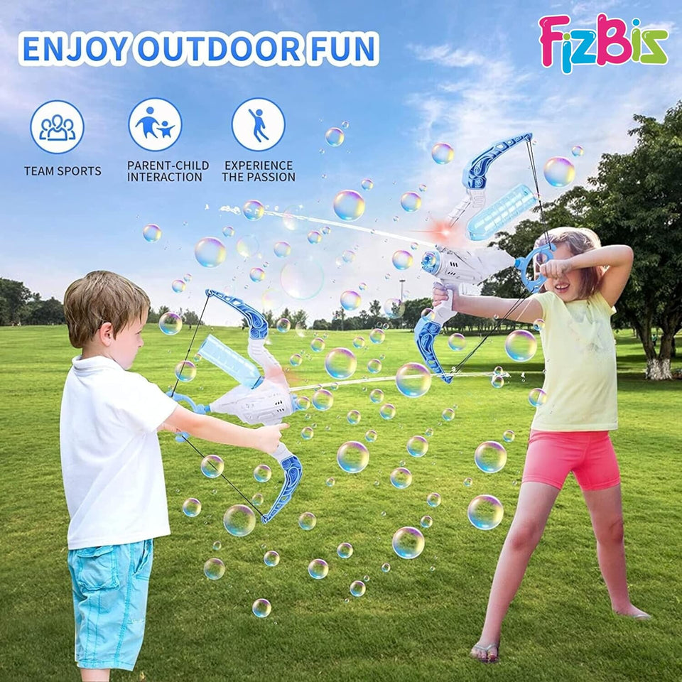TrendyToys – Aktiv & kreativ – 2-i-1 bågformad såpbubbelmaskin