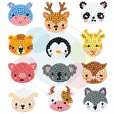 GemArt – Skuggiga & glänsande – Diamantmålningsklistermärken