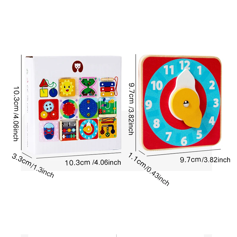 TinySkills – Kreativt & pedagogiskt – Montessori magnetisk aktivitetsbräda
