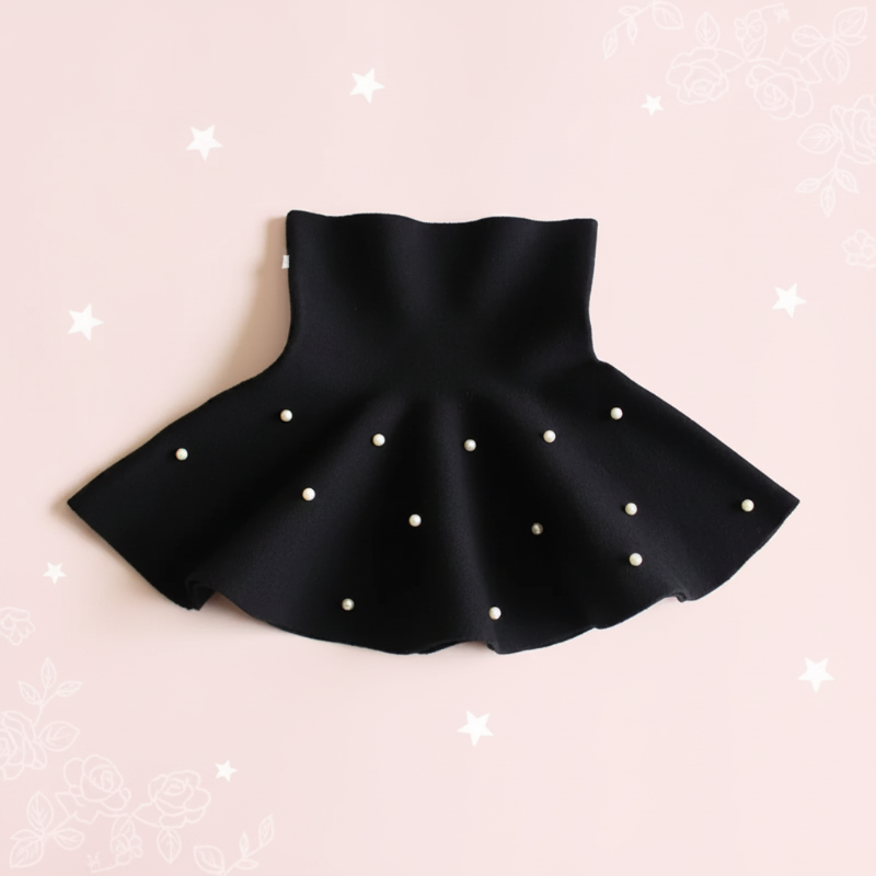 Girls Knitted Skirt – Komfort & stil – Barnkjol