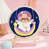 SoftLoop – Mjukt & kreativt – DIY Punch Needle Hemdekorationsset