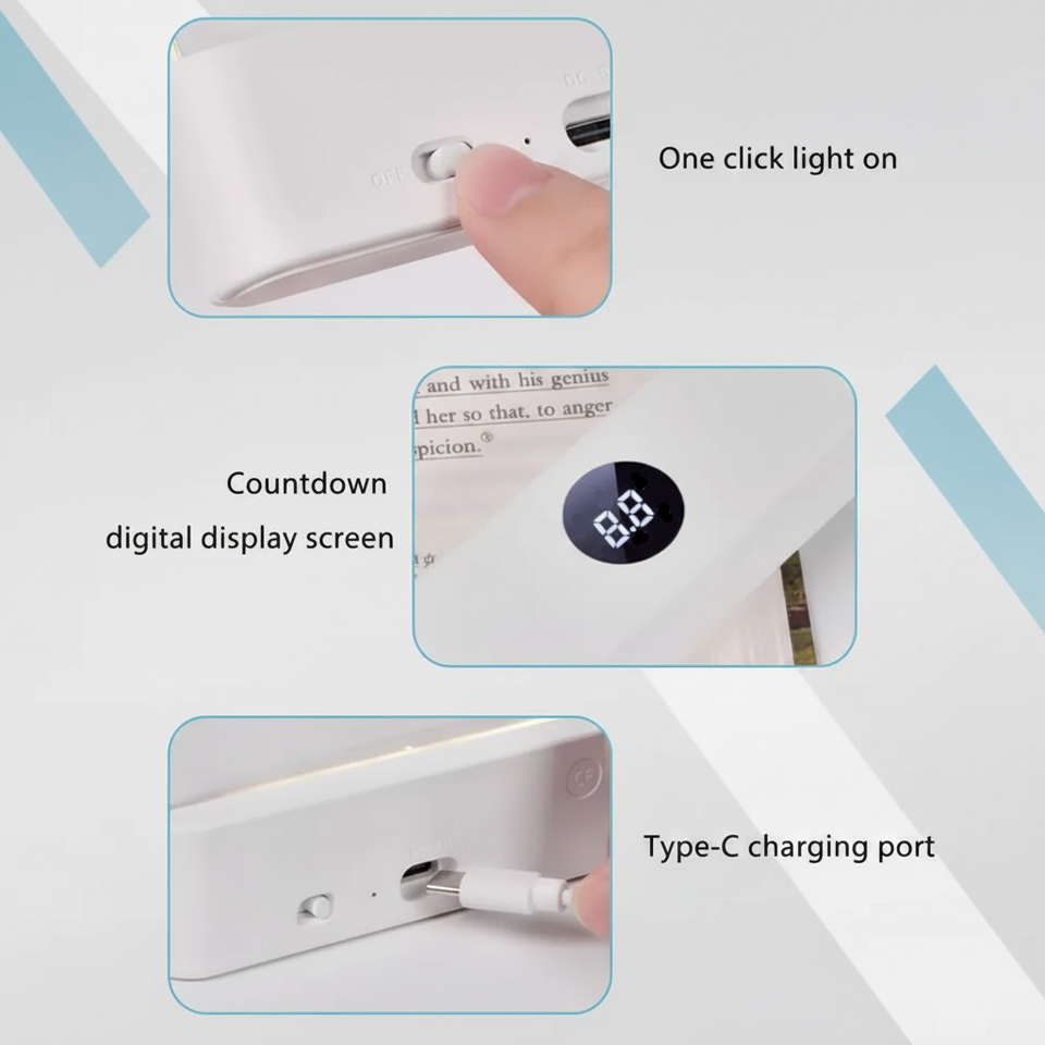LumiPanel – LED & friska ögon – Dimbara USB-läslampor