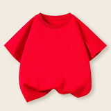 SimpleWear – Casual & Mjuk – Relax Fit T-shirt med rund hals