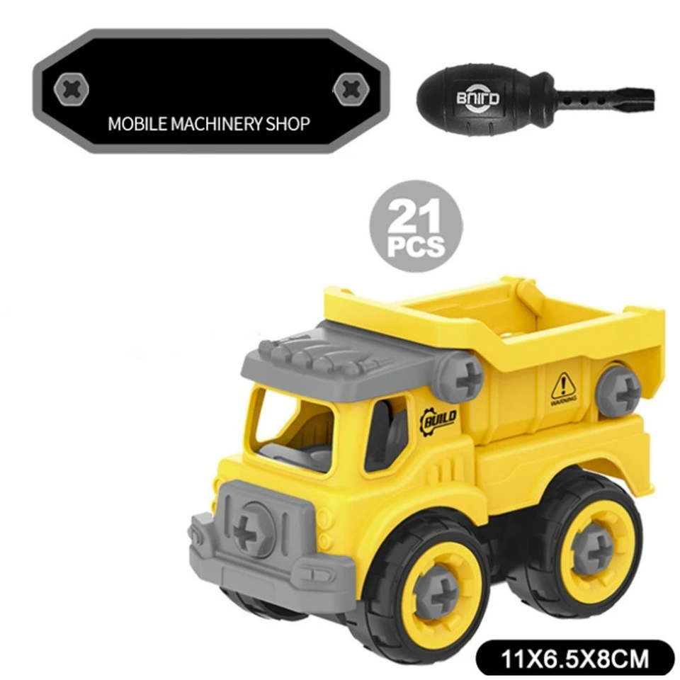 Construction Trucks™ - Teknik och fantasi med byggfordon - DIY-byggfordon