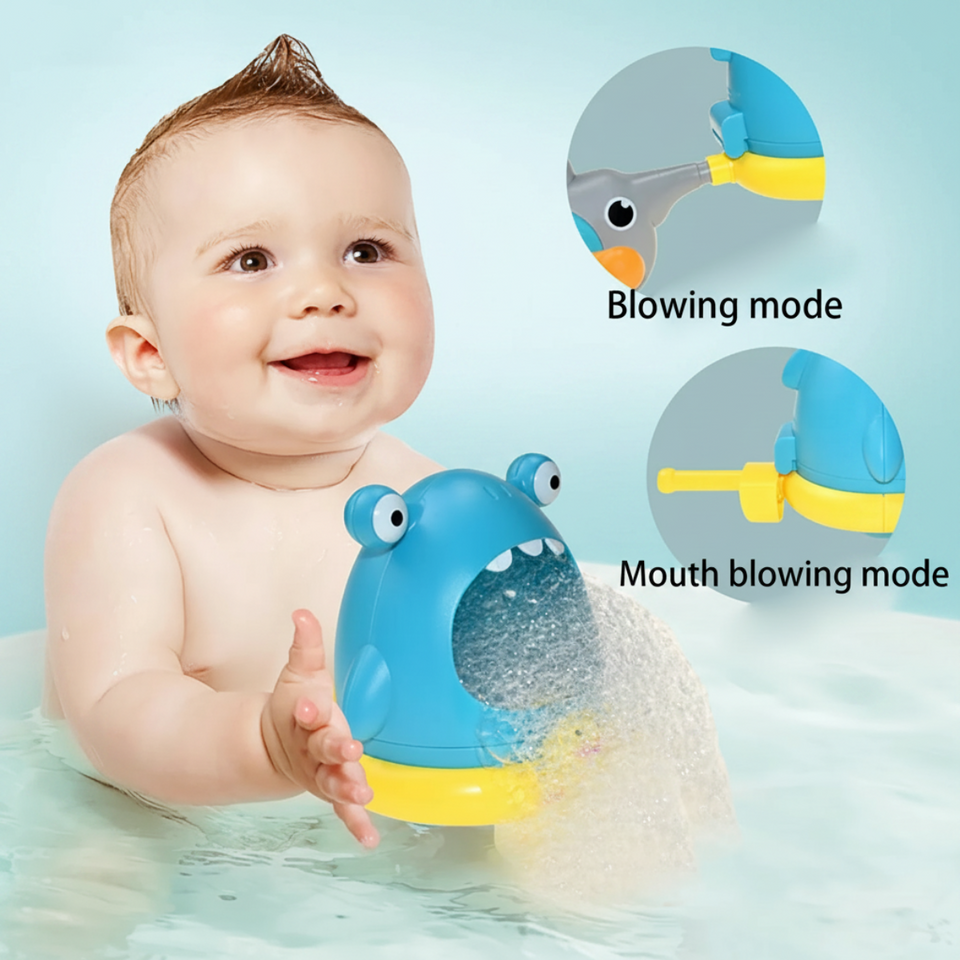 BubblePlay – Lärorikt & roligt – Krab Bubbel-badleksak