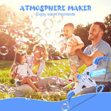 TrendyToys – Aktiv & kreativ – 2-i-1 bågformad såpbubbelmaskin