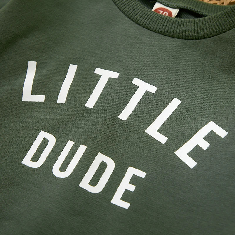 Mini Fashion™ - Tufft "Little Dude"-set i bomull