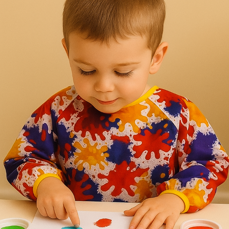 ArtEase – Färgglad & Vattenavvisande – Målarförkläde för barn