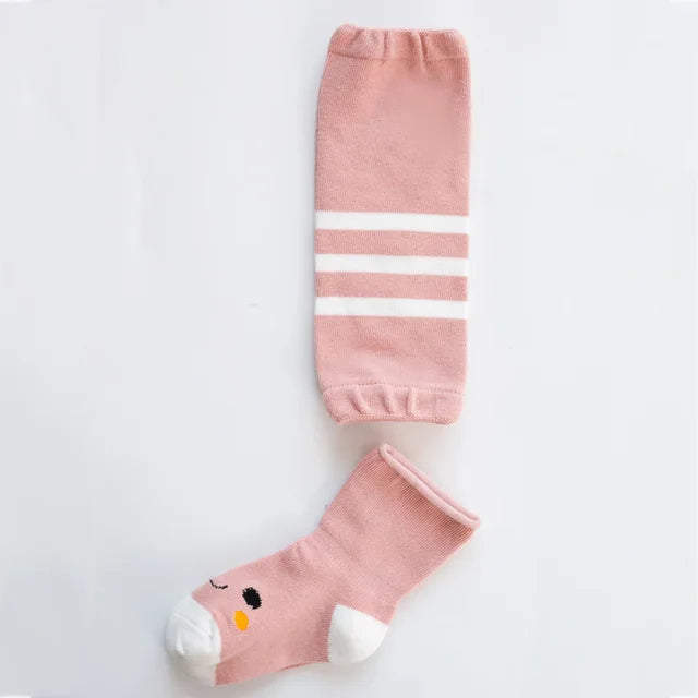 Mini Fashion™ - Babysteg med stil - Set med benvärmare