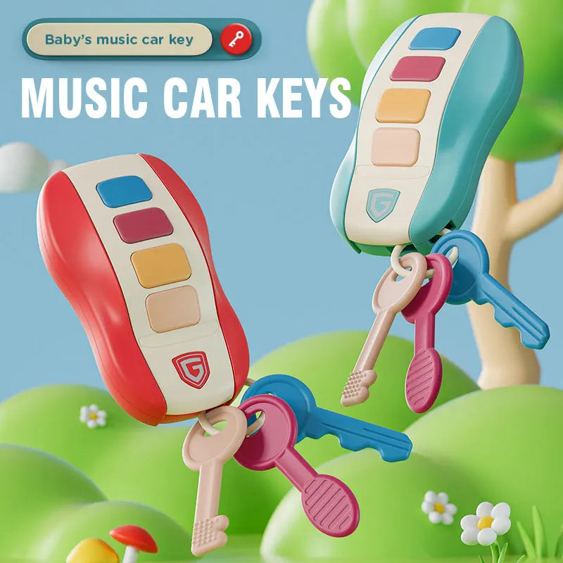 Music Car Key™ - Melodiös åktur - Musikleksak – Mil lilla Sötnos
