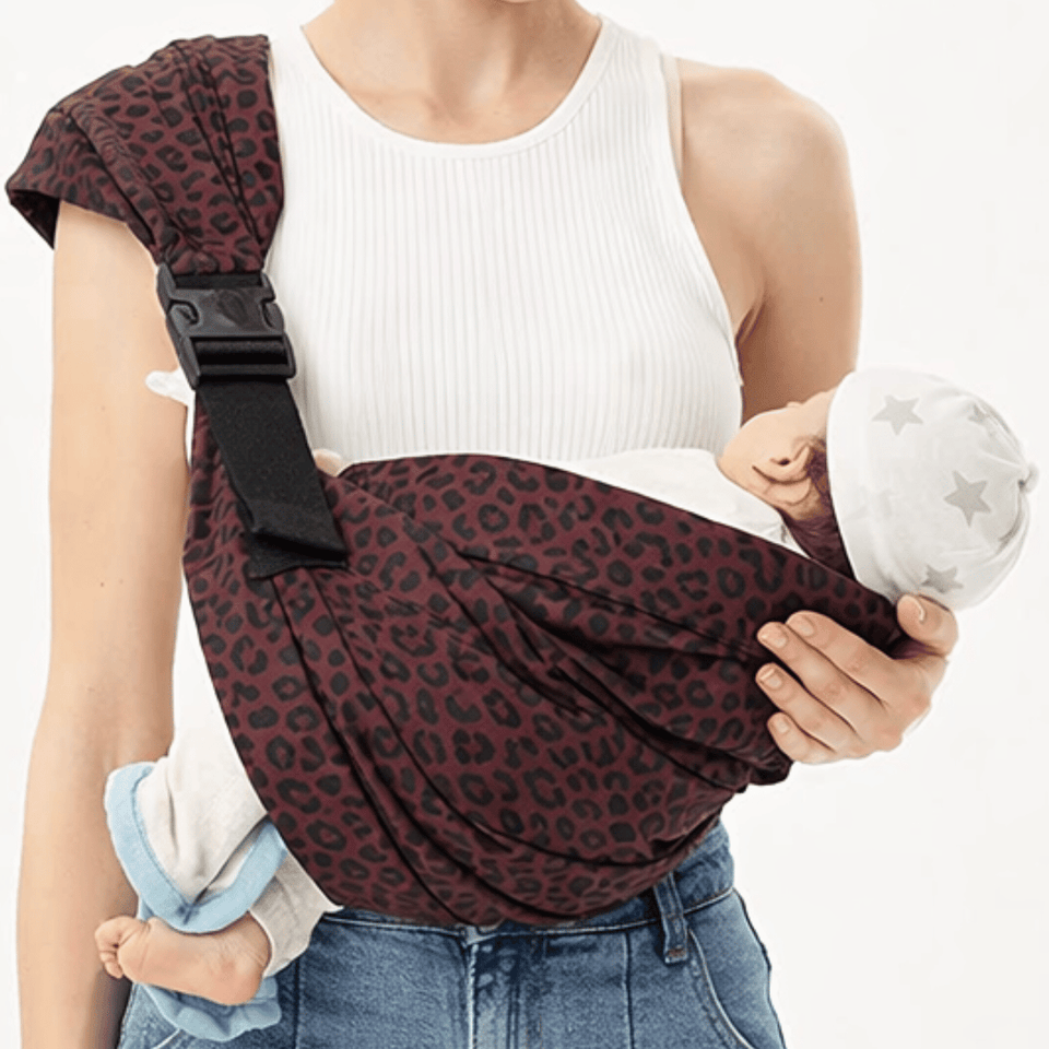 Baby Sling Carrier™ - Extra bred bärrem - Ergonomisk höftbärare