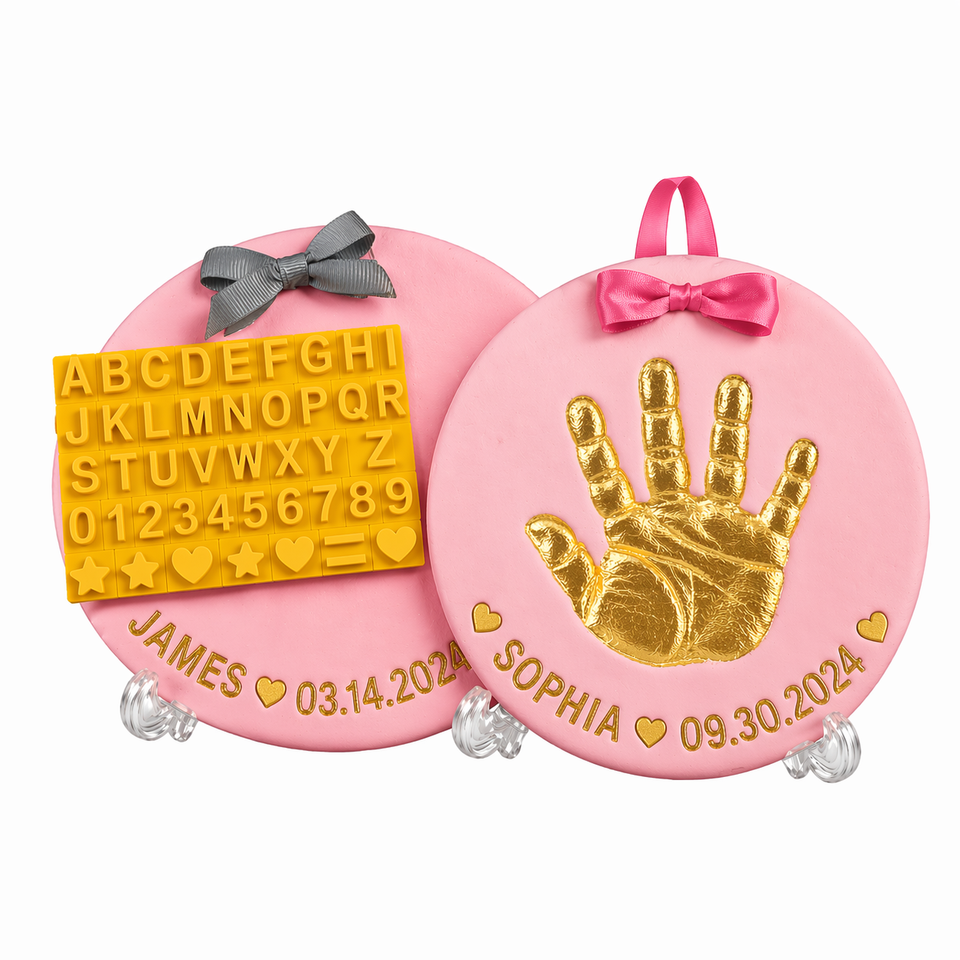 Baby Imprint Clay Kit – Minnen & Unikt – Lera-avtrycksset