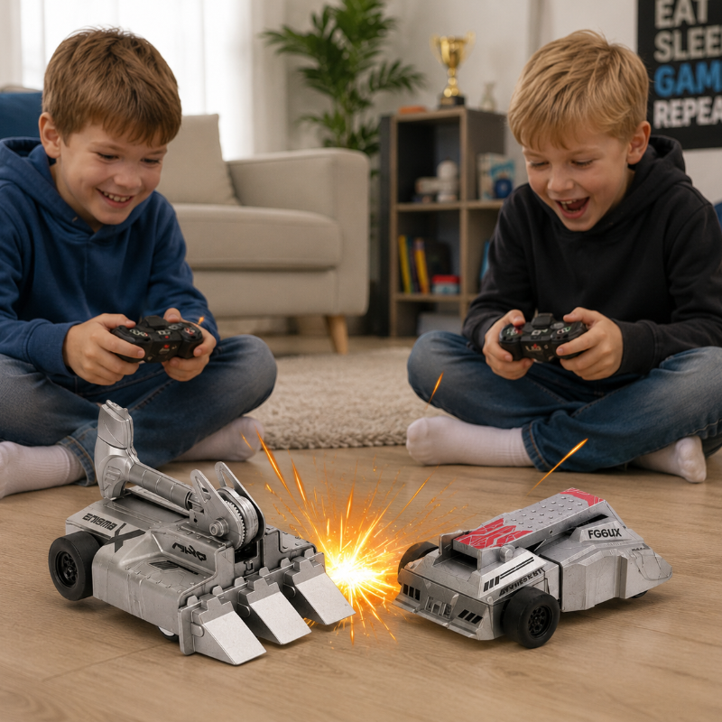 BattleCars – Hållbar & stark – RC-pansarbilsset
