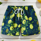 Beach Shorts – Lätt och lekfull – Tropisk badbyxa för barn