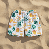 Beach Shorts – Lätt och lekfull – Tropisk badbyxa för barn