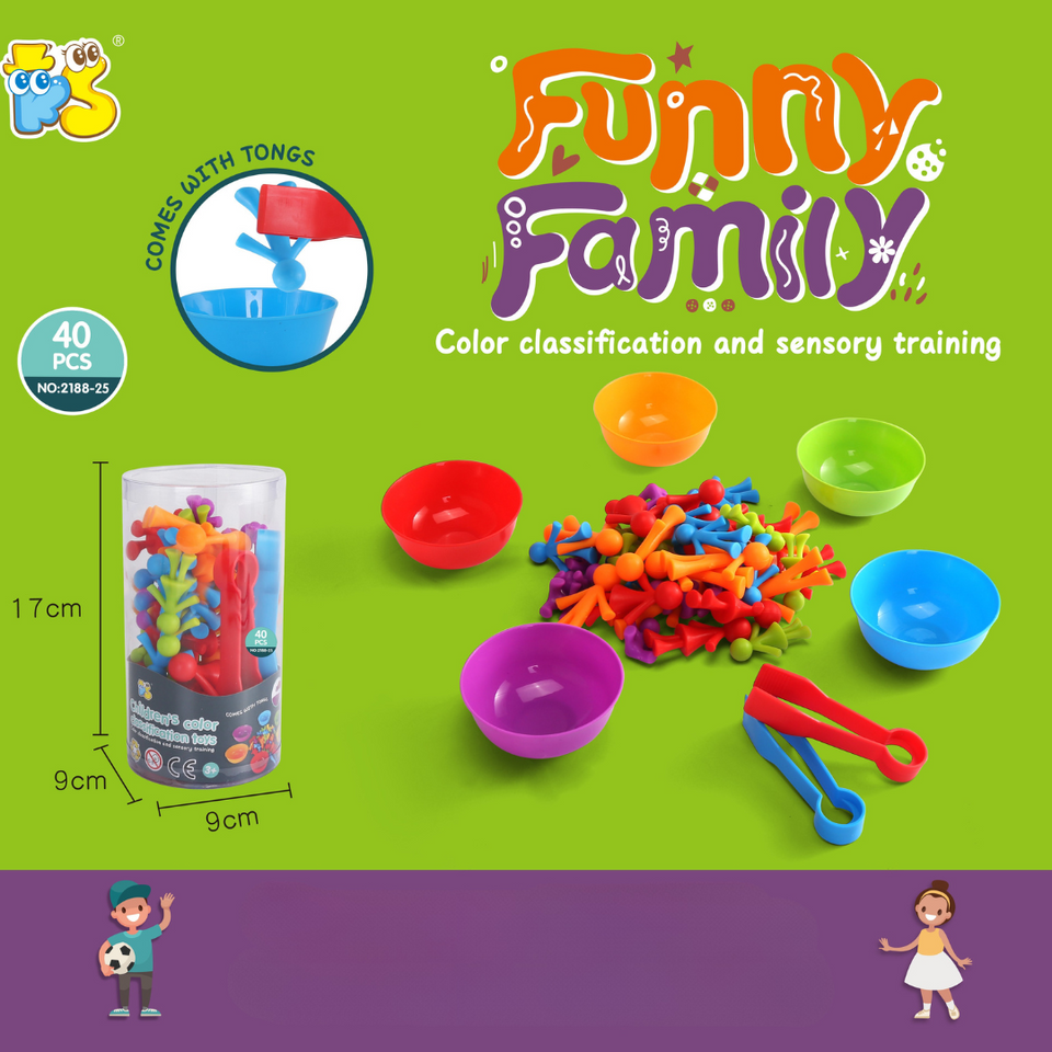 Rainbow Teddy Bears Toys™ - Pedagogisk & kreativ - Räknande regnbågsbjörnar