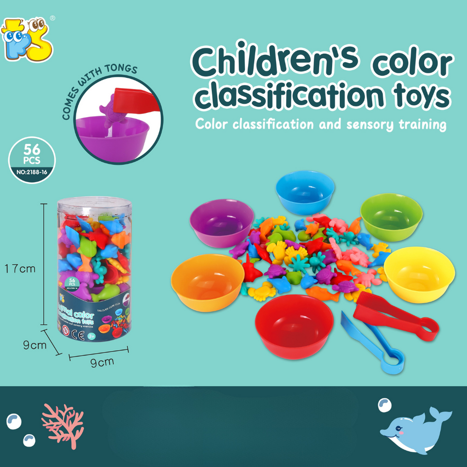 Rainbow Teddy Bears Toys™ - Pedagogisk & kreativ - Räknande regnbågsbjörnar