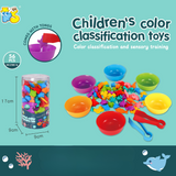 Rainbow Teddy Bears Toys™ - Pedagogisk & kreativ - Räknande regnbågsbjörnar