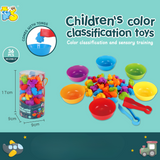 Rainbow Teddy Bears Toys™ - Pedagogisk & kreativ - Räknande regnbågsbjörnar